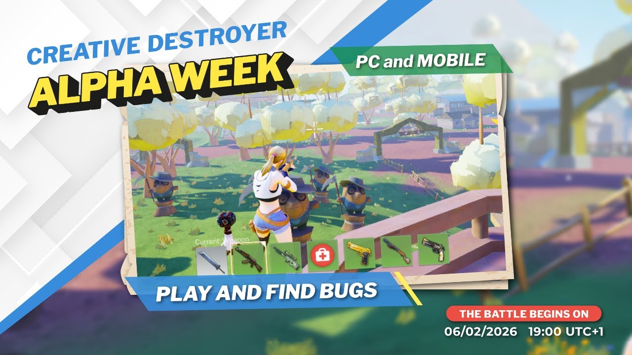 🚀 CREATIVE DESTROYER ALPHA WEEK LAUNCH
