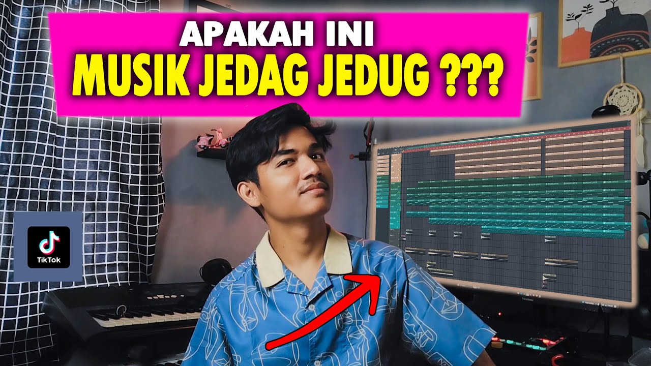 MENCOBA MEMBUAT MUSIK DJ REMIX/JEDAG JEDUG LENGKAP DI FL STUDIO- sound viral tiktok