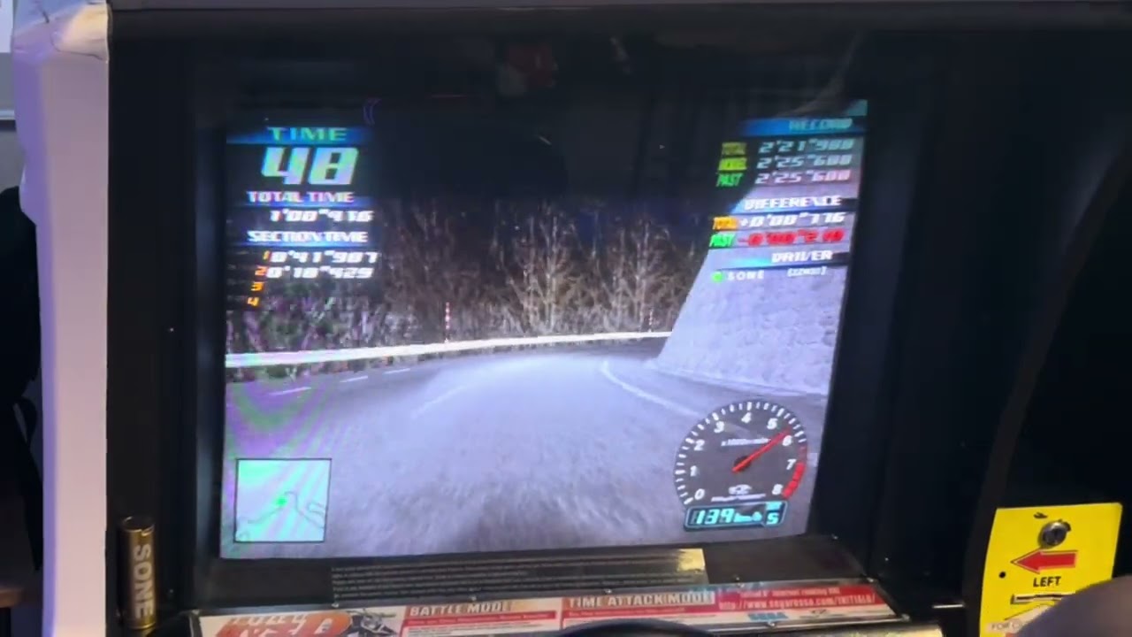 [D3] Initial D Version 3/ 頭文字D3 SONE (ZZW30) HAPPOGAHARA INBOUND 2’25”026 @Arcade_Replay 