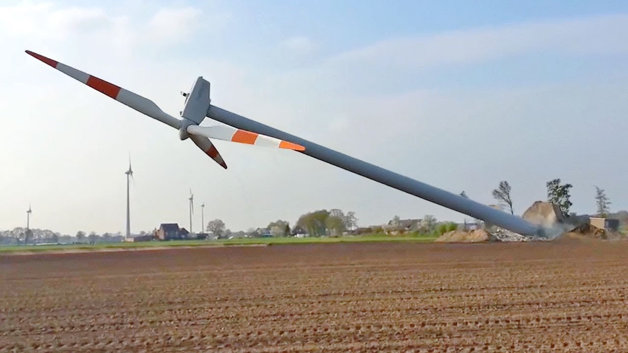 10 случаев поломки ветряных турбин, заснятых на камеру