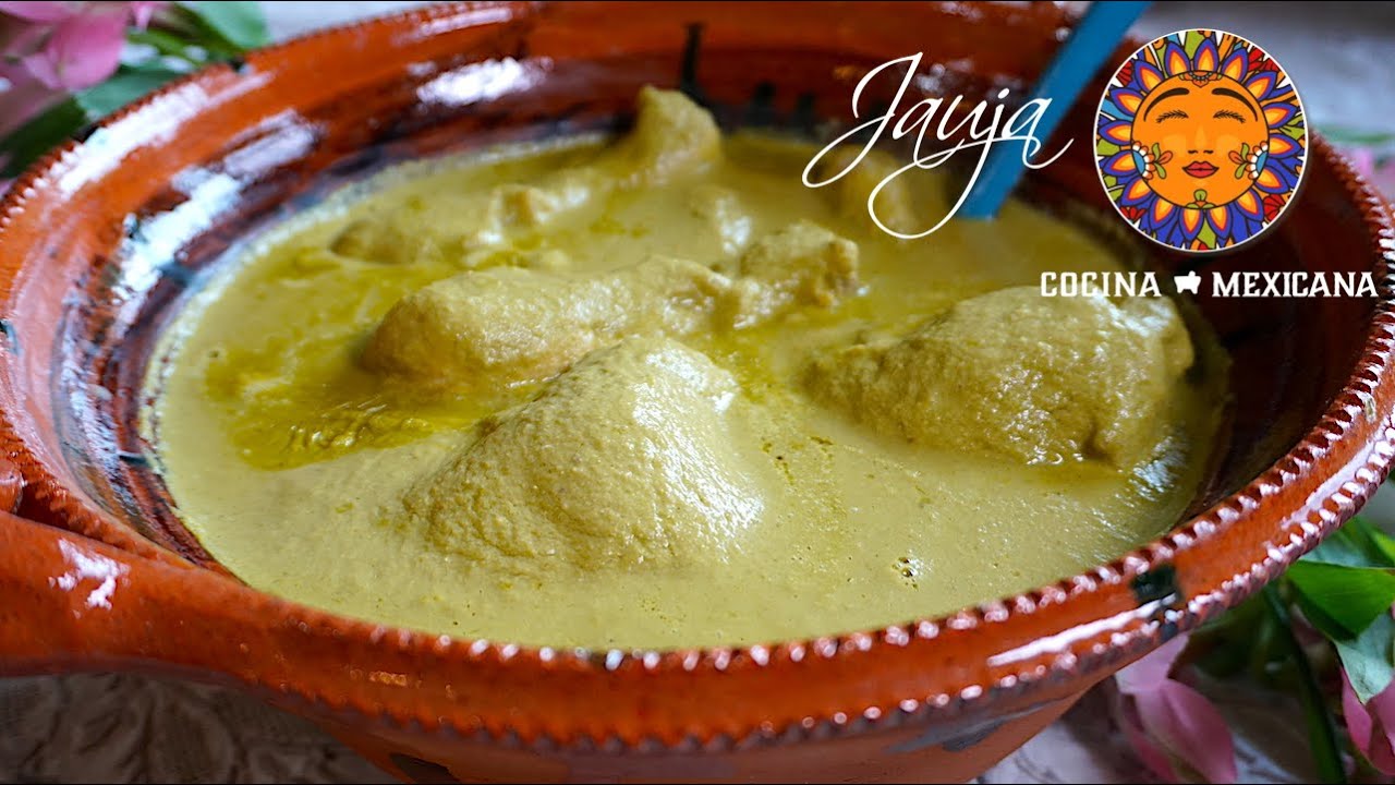 Pollo en Molito Verde Encacahuatado Muy Fácil y Rico
