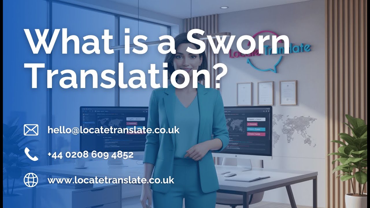 What Is a Sworn Translation? | Official Translations Explained by Locate Translate