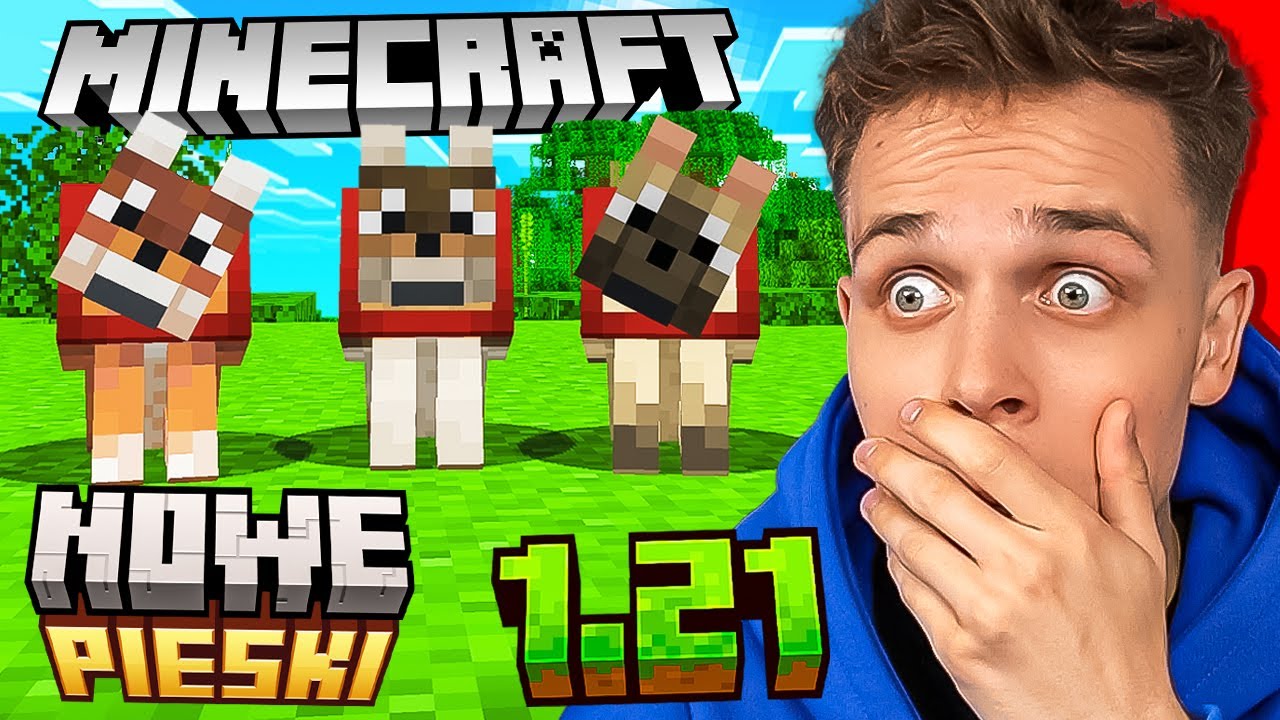 NOWE PIESKI w NAJNOWSZEJ WERSJI Minecraft 1.21!