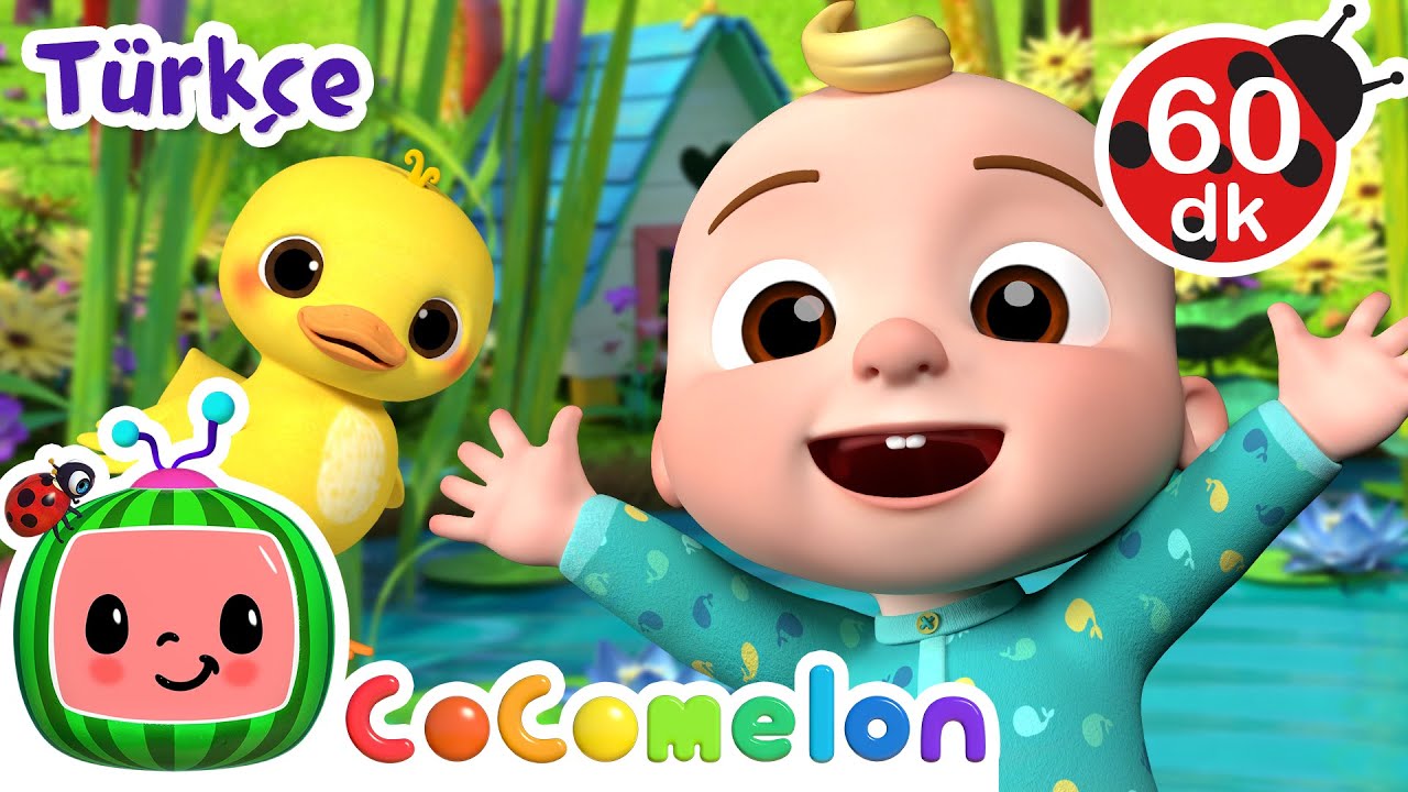 Beş Küçük Ördekçik 🦆 | COCOMELON | Çocuk Çizgi Filmleri | Moonbug Kids Türkçe