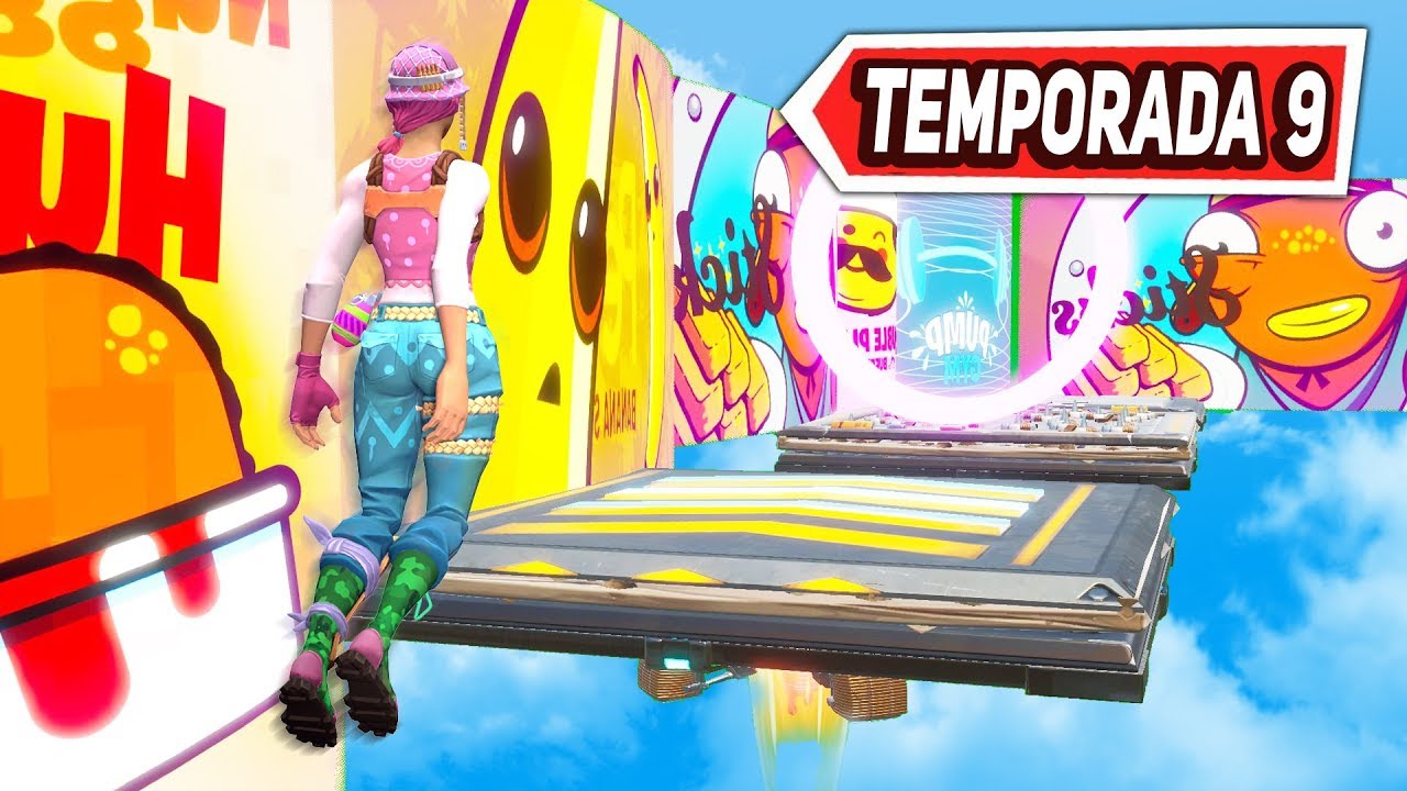 *NUEVO PARKOUR TEMPORADA 9* DEFAULT PARKOUR FORTNITE PARKOUR