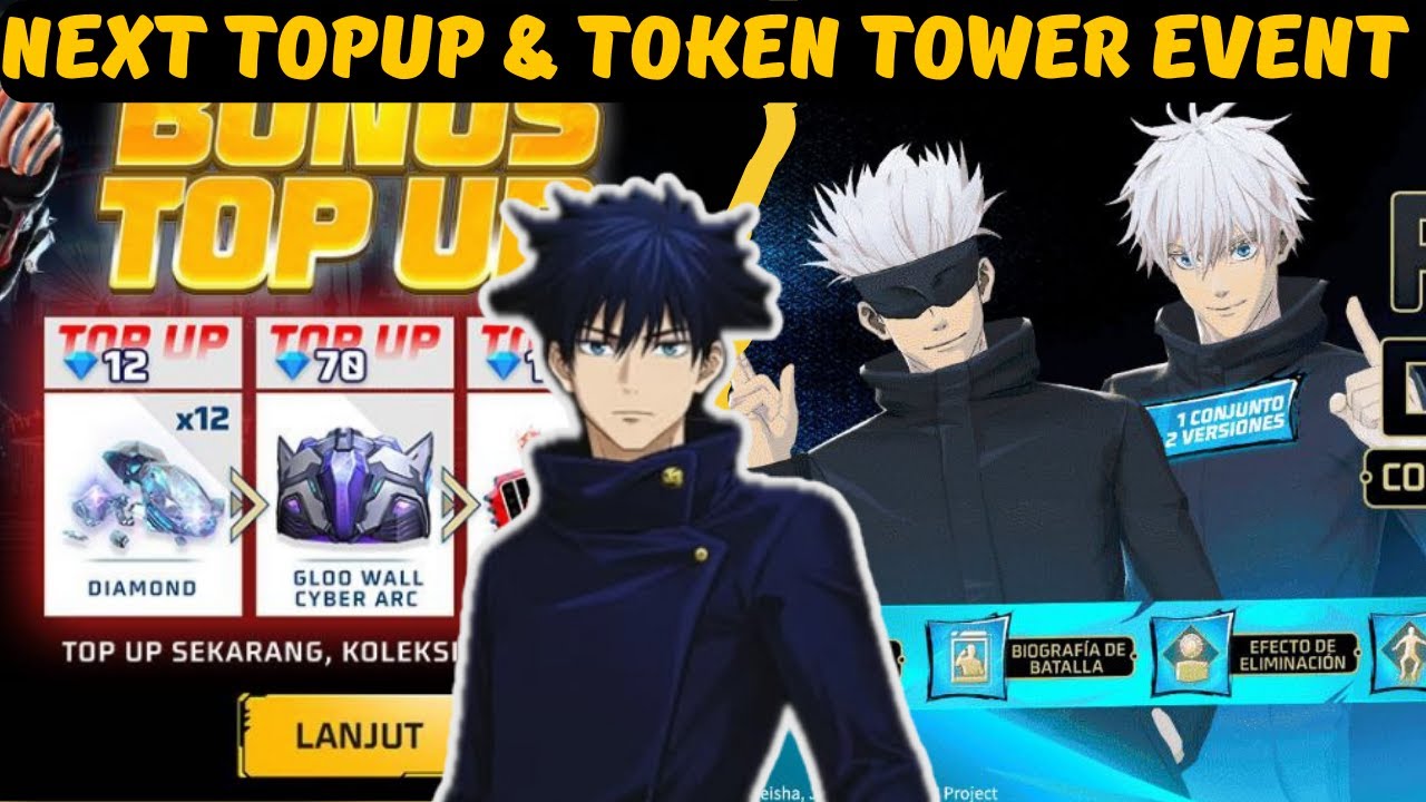 FF Indonesia Server 😱 NEXT Top-Up Event + Token Tower! | New Event Today