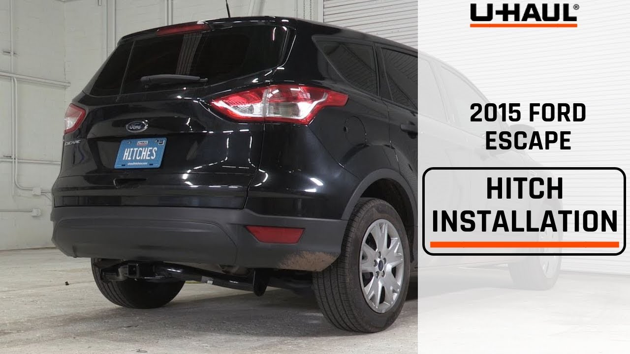 2015 Ford Escape Trailer Hitch Installation