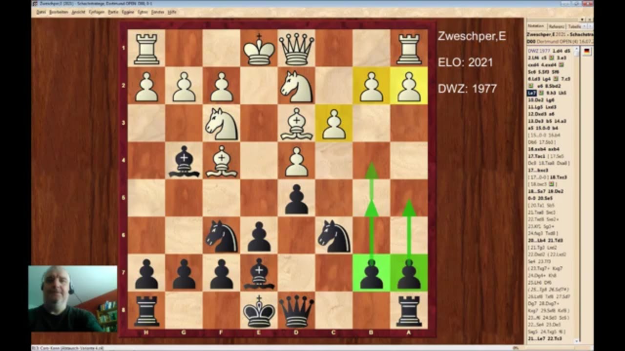 Dortmund A-OPEN 2019 Runde4 - Carokann Abtauschvariante