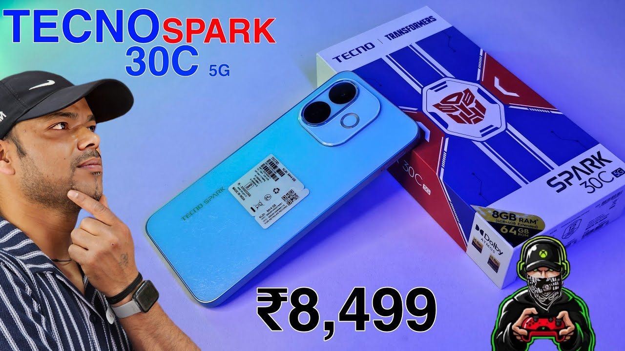 Tecno Spark30C 5G 2025 EXPOSED! Camera, Price & More