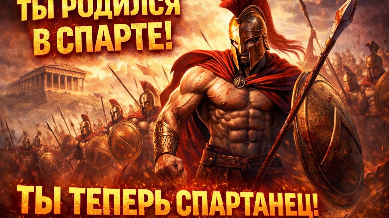 Ты родился в спарте!!!