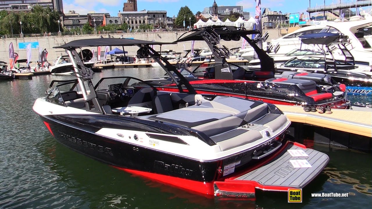 2016 Malibu 23 LSV Wake Boat  Walkaround  2016 Montreal In Water Boat Show