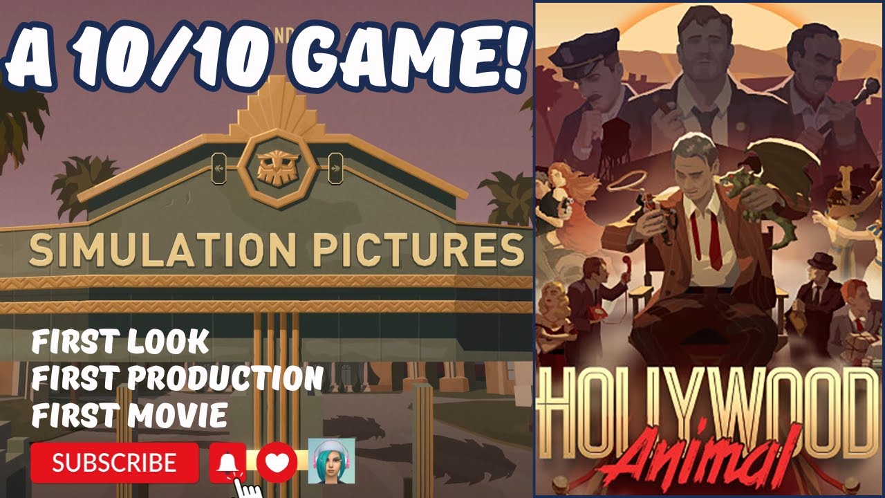 [iSimulate] Starting My Own Movie Studio!! Hollywood Animal Playthrough EP1