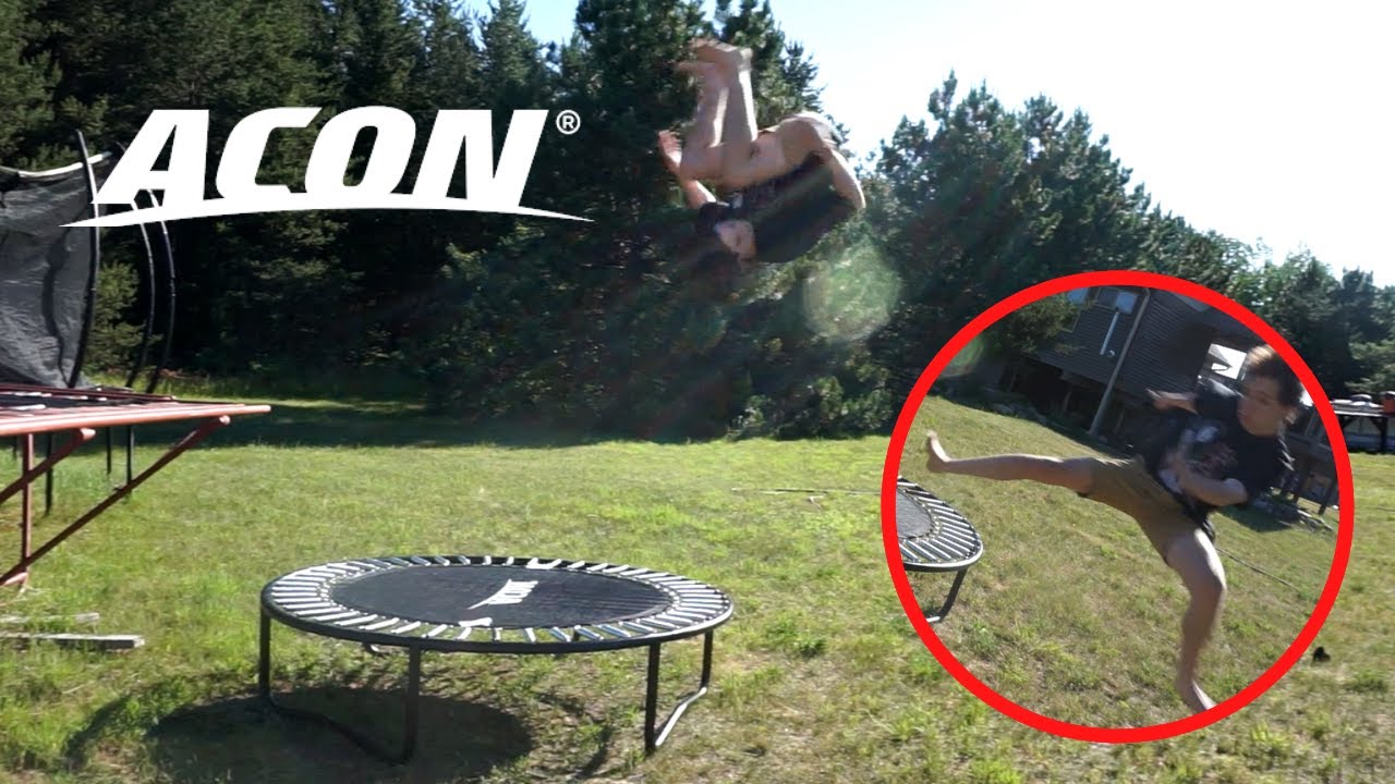 I BOUGHT A MINI ACON TRAMPOLINE!!!