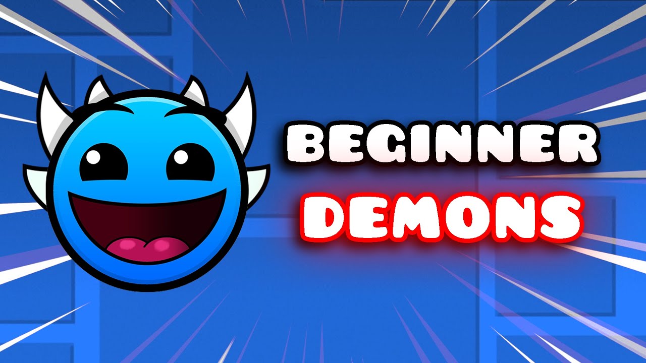 Top 3 EASIEST Demons for NOOBS in Geometry Dash 2.2