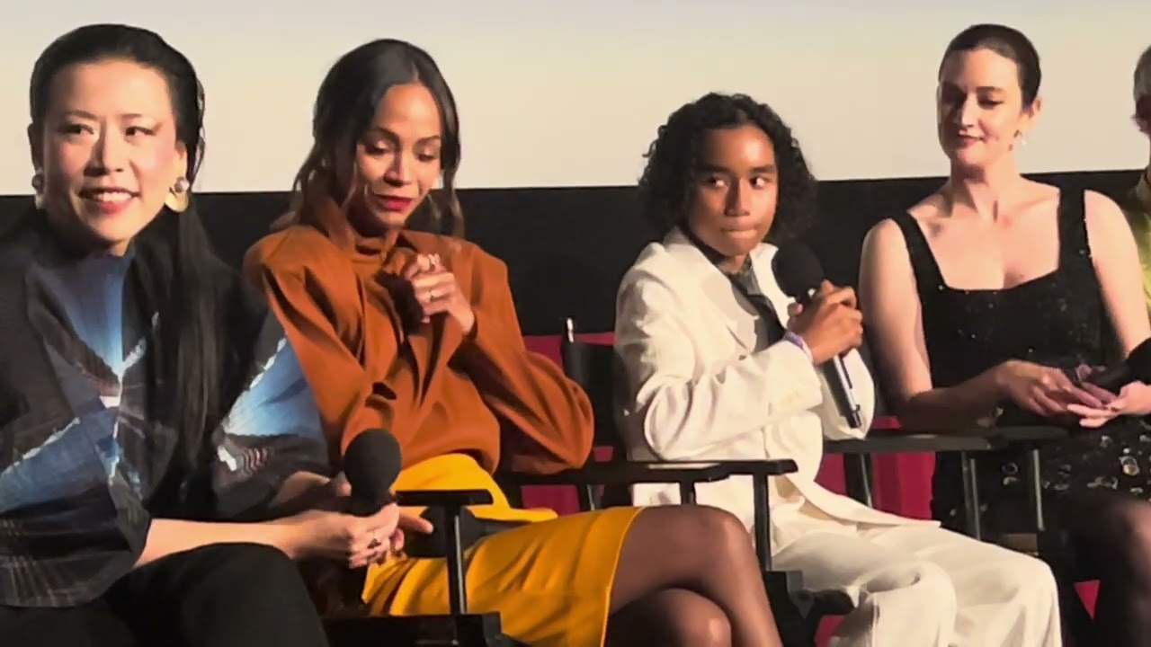 Elio - New Animated Film Elio - Q&A / interview - Zoe Salda&ntilde;a, Yonas Kibreab, Domee Shi & Pixar Team