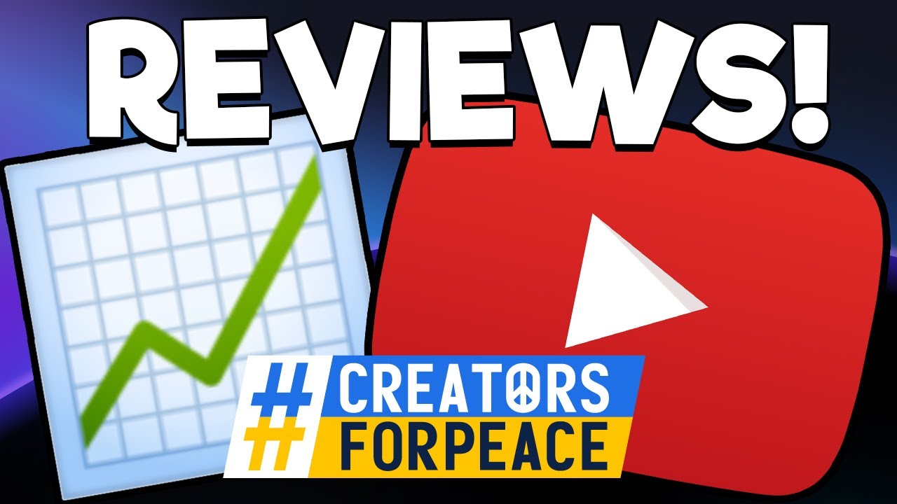 YouTube Channel Reviews - DONATION-ONLY SPECIAL 