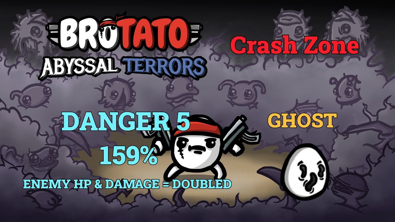 Brotato Danger 5 - 159% Ghost (Crash Zone)