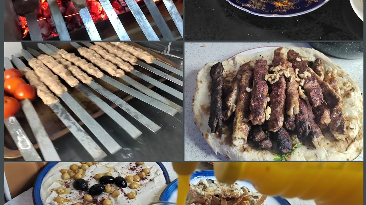 سويت اطيب كباب بطعم الجوز🥜 طريقه عمل شربت ميزو بالبيت😋👍👍