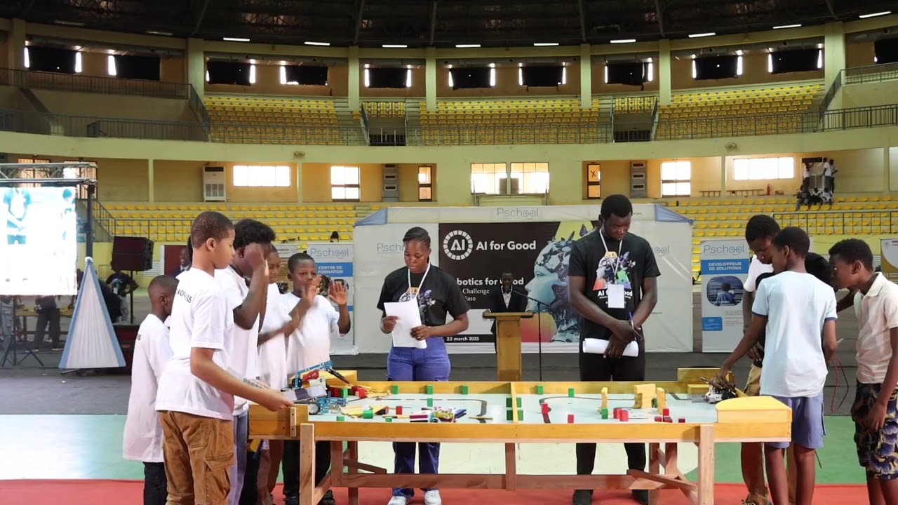 🔥 PSCHOOL KIDS au défi ! | Compétition ROBOTICS FOR GOOD YOUTH Burkina Faso 🤖🇧🇫