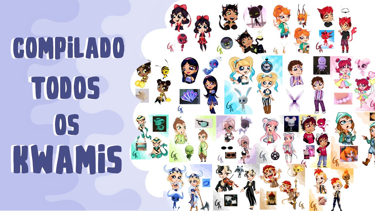 VERSÃO HUMANA DE TODOS OS KWAMIS! - COMPILADO!💕