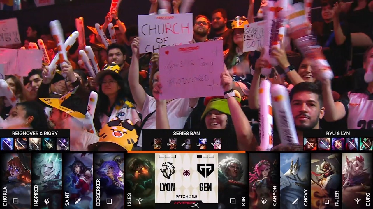 【2026全球先鋒賽】B組 GEN vs LYON #2