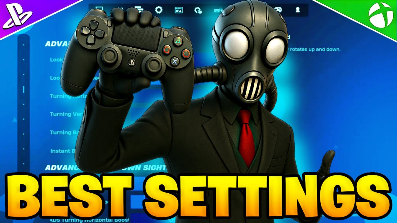NEW BEST Controller SETTINGS + Sensitivity on PS4 (Fortnite Tutorial)