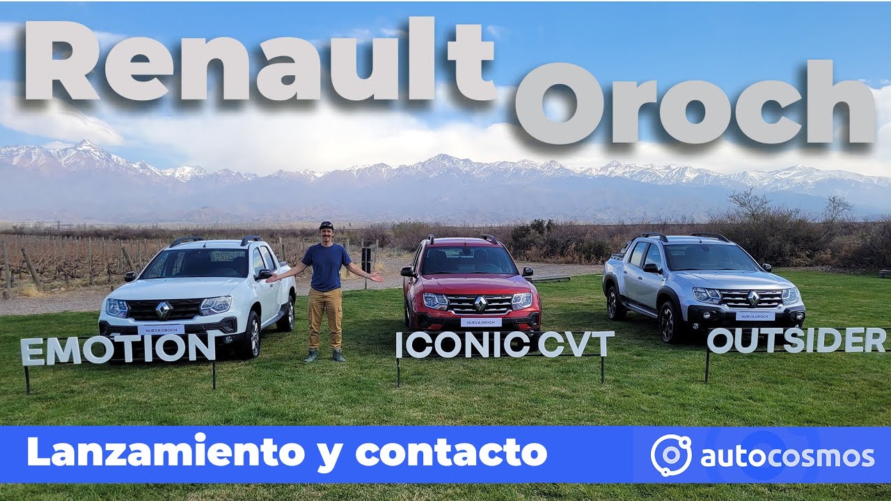 Nueva Renault Oroch 2023 | Ahora con 1.3 Turbo
