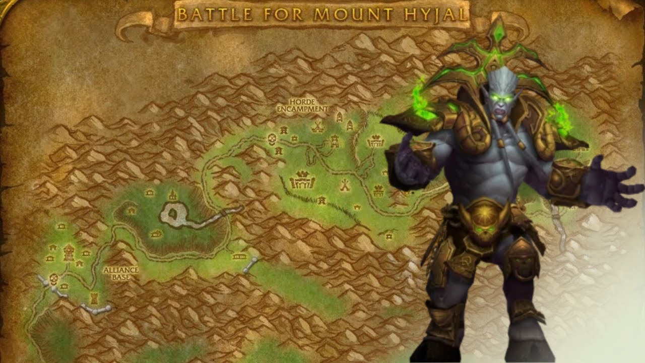 Retail Solo: Battle Of Mount Hyjal Solo from TBC