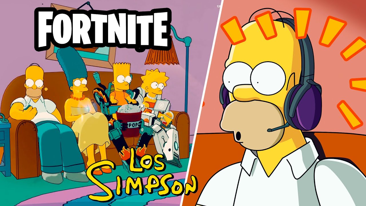 LOS SIMPSON JUEGAN FORTNITE | FactyKilian