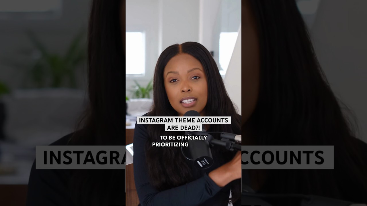 Instagram Theme Accounts Are Dead?! #instagramupdates #instagramstrategy #instagramforbusiness
