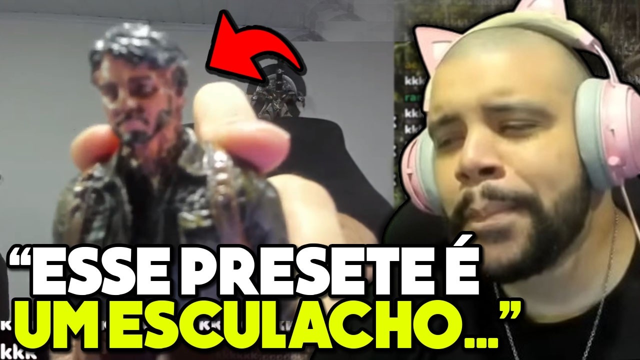 LUANGAMEPLAY MOSTRANDO TODOS PRESENTES QUE GANHOU DOS AMIGOS