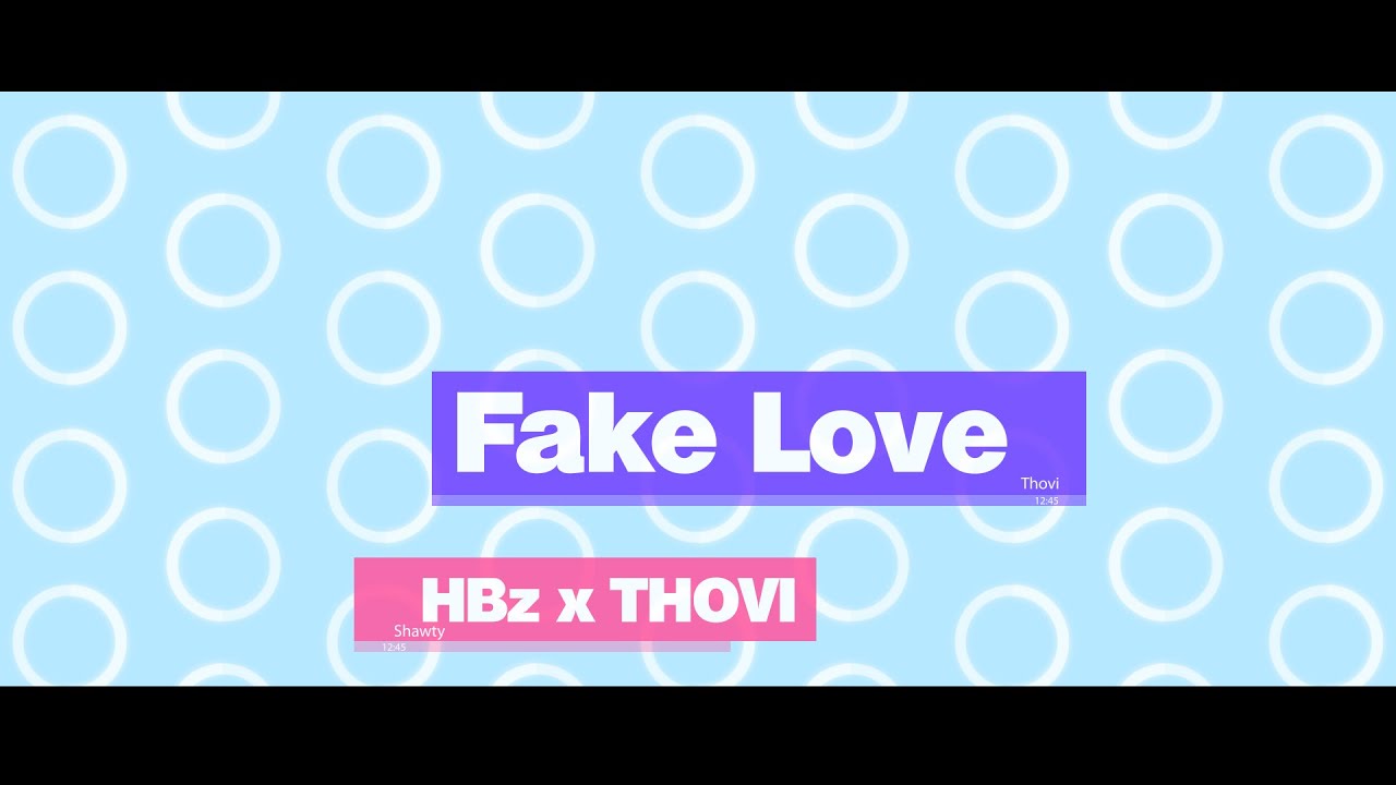 HBz - Fake Love (feat. THOVI) (Bounce Edit)