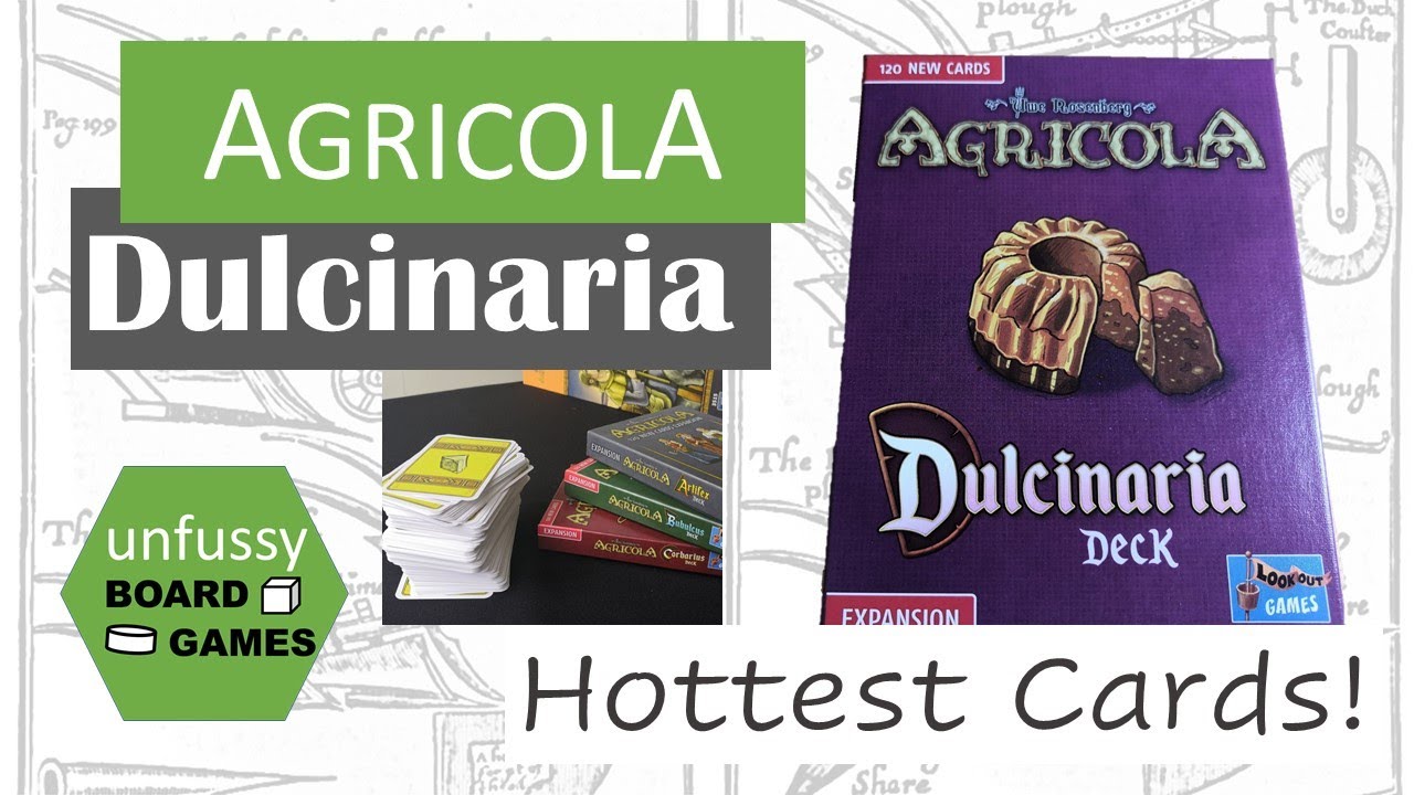 The Dulcinaria Deck for Agricola Revised Edition - Hottest Cards!
