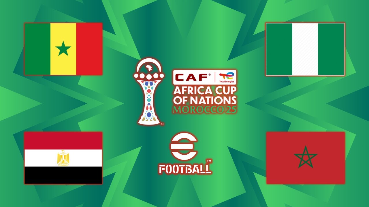 Simulation Live #56 - eFootball - CAF TotalEnergies AFCON Morocco 25 Semifinals