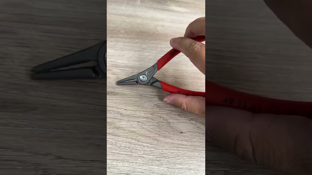 Kìm mở phe ngoài mũi thẳng Knipex 49 11 A1 - Video giới thiệu