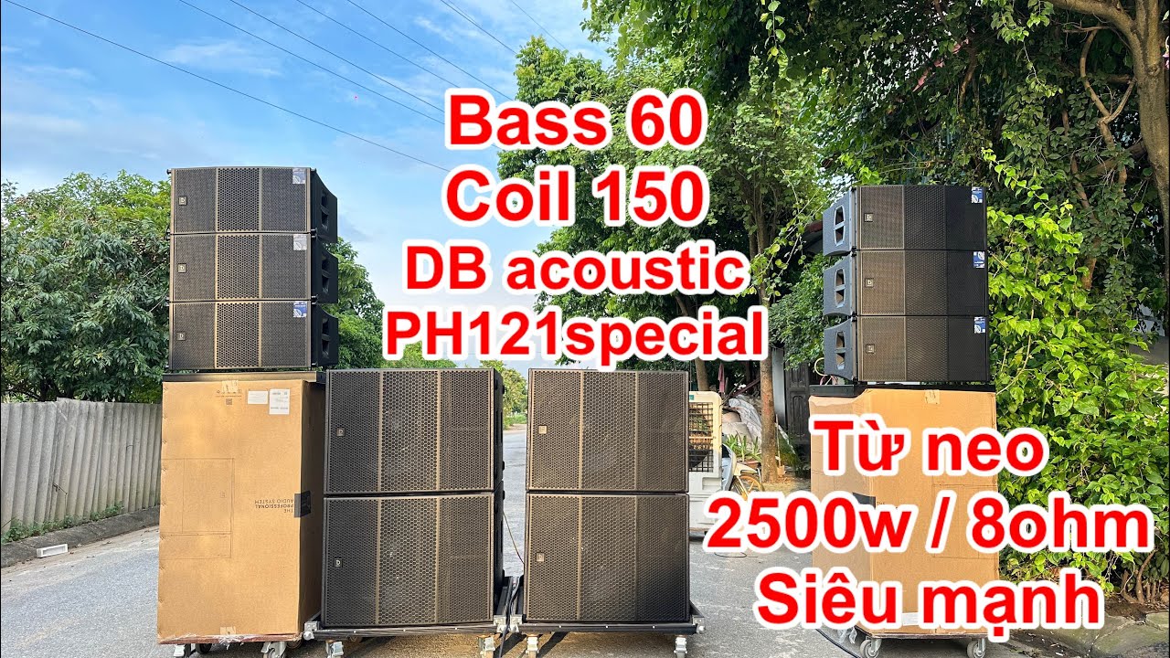 Test 4 sub 60 DB PH121 special ( bass 60 mạnh nhất DB ) chuy&ecirc;n v&atilde; nhạc bass s&acirc;u.DVH audio 0363553277
