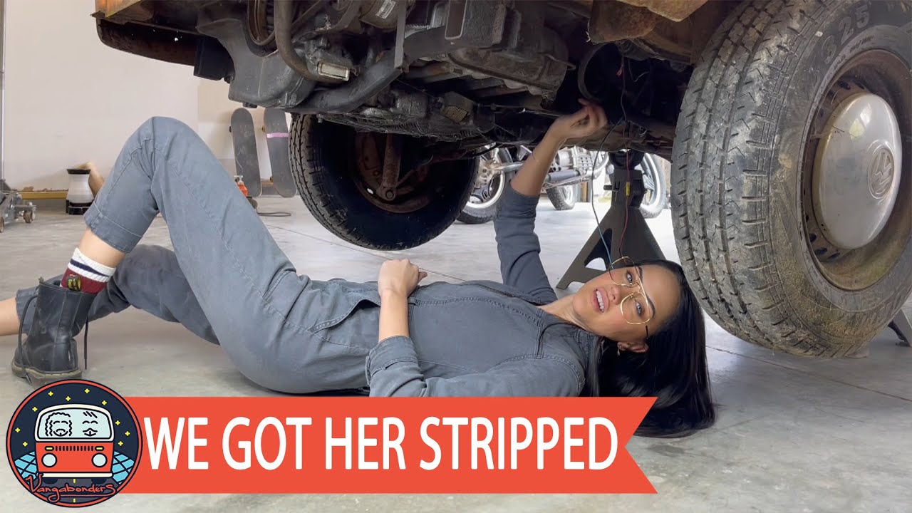 Dropping the Engine.. Again | VW Bus Restoration Episode: 2