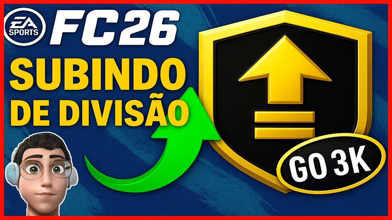 🔴 RUMO AOS 3K! 🚀 ABRINDO RECOMPENSAS DO RIVALS + BUSCANDO O TÍTULO NO EA FC 26 ⚽🔥