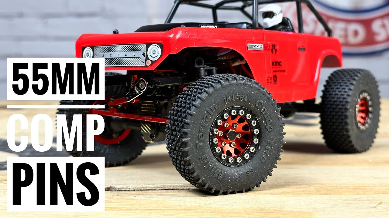 NEW 55MM Injora Comp Pin Tires - Review, Comparison, Crawling runs & More!!