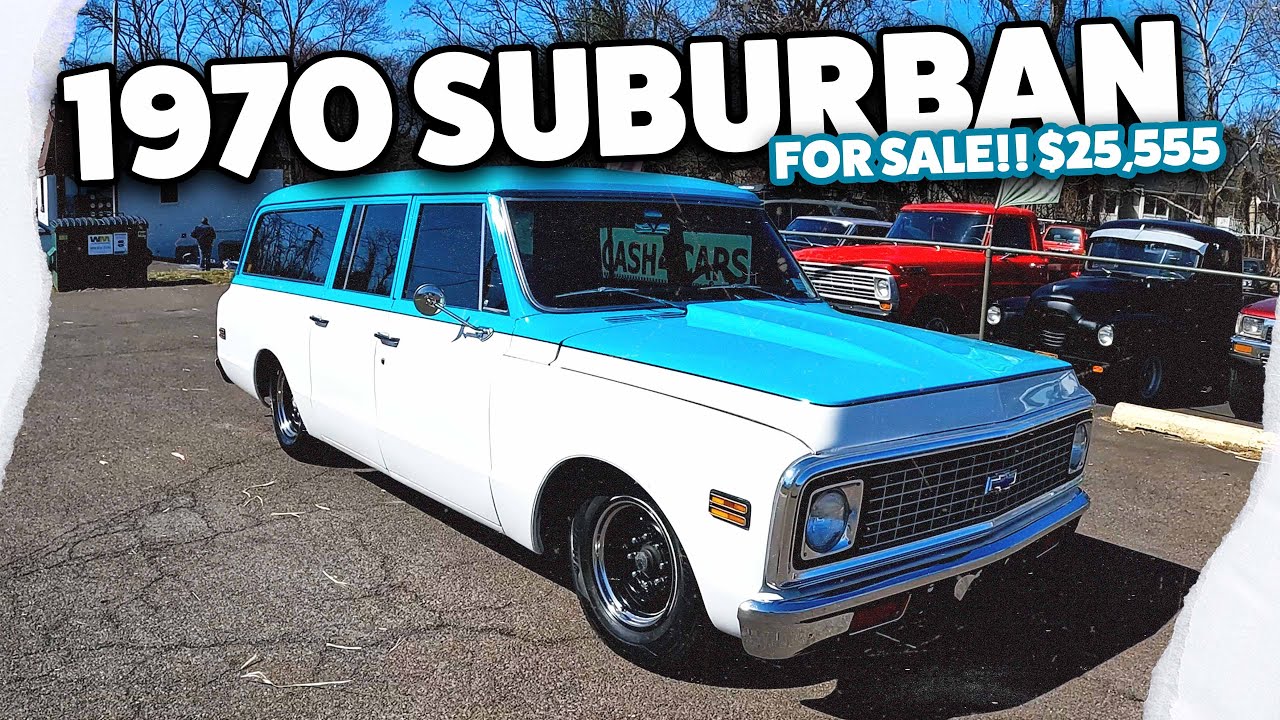 FOR SALE 1970 Chevrolet Suburban | V8 5.7L | Full Walkthrough