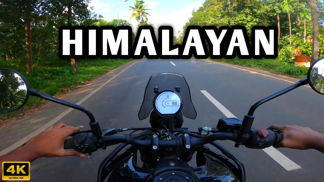 All New Himalayan 450 | Raw Sound | POV Drive | ASMR | Kerala #himalayan450 #royalenfield