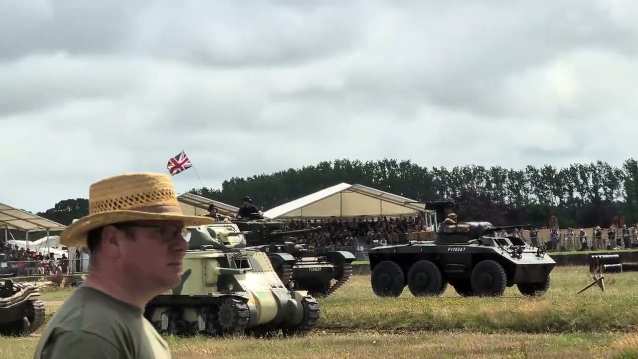 Valentine Mk IX &ndash; British Infantry Tank in Action at Tankfest 2025