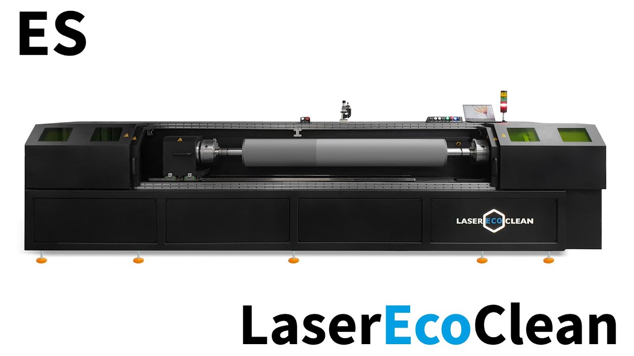 Limpieza láser diaria y profunda de sus cilindros anilox con LaserEcoClean.