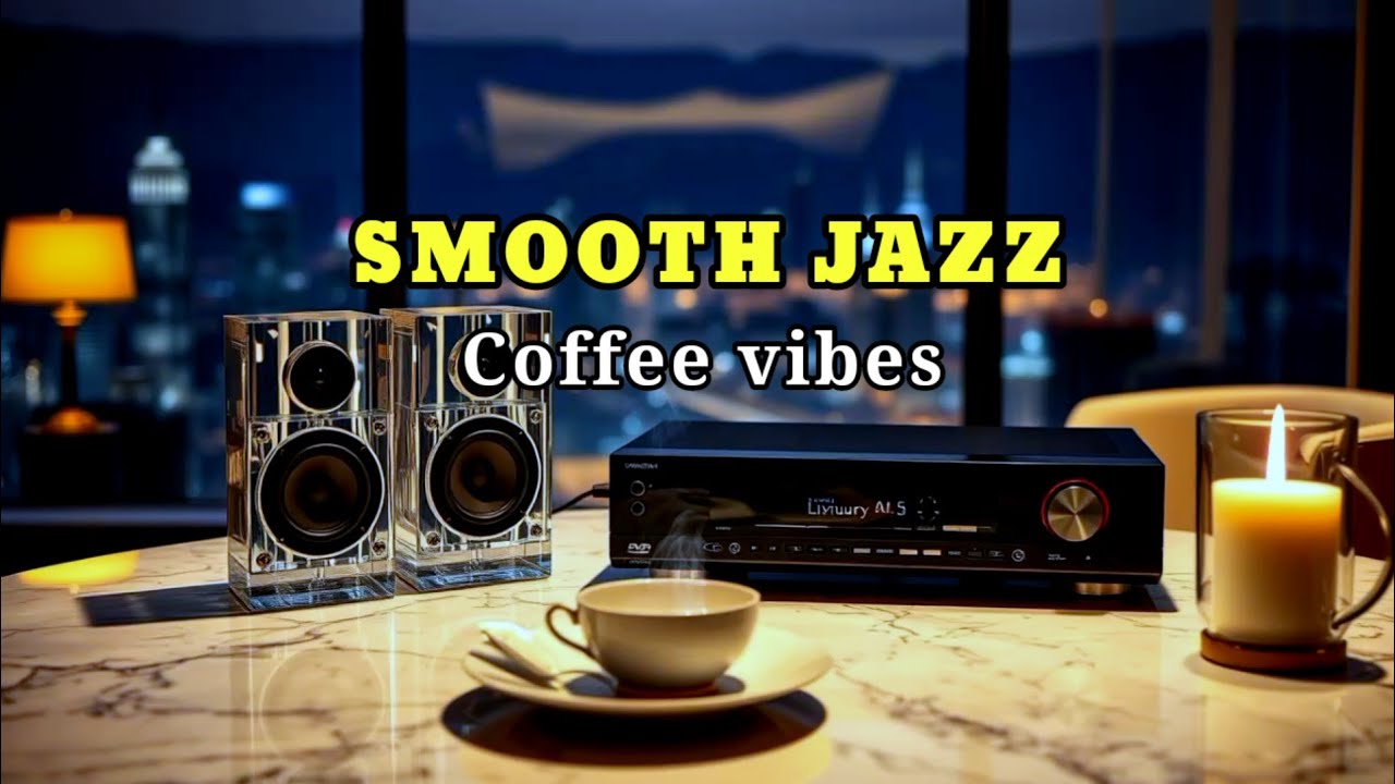 Coffee Shop Smooth Jazz ☕ Relaxing Instrumental for Work & Study