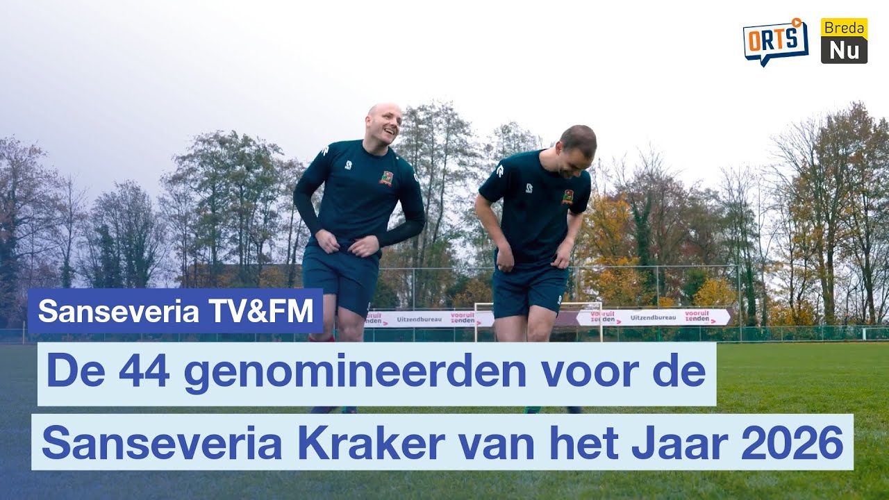 Kraker van het Jaar 2026 - De 44 genomineerden | Sanseveria TV&FM