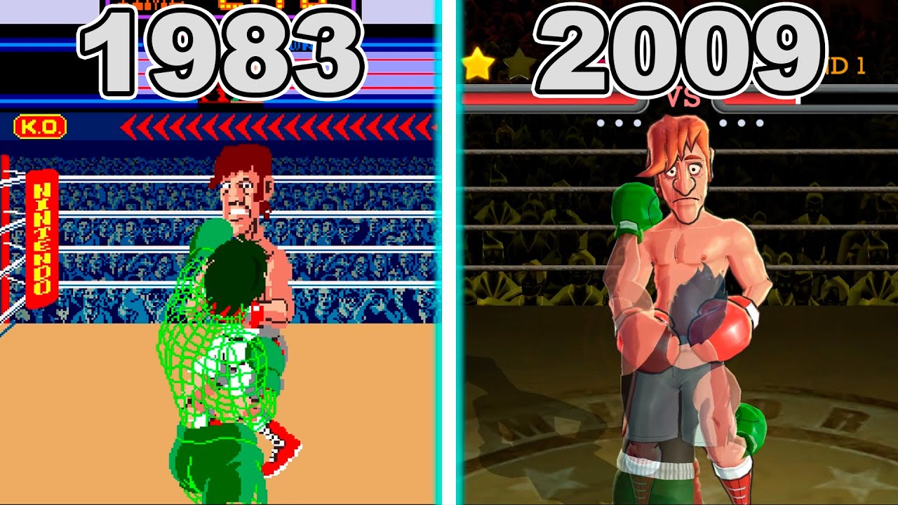 Punch Out!! Game Evolution (1983 - 2009)