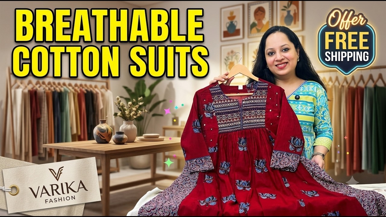Premium Cotton Suit Sets Designer kurta sets for summer in pure cotton designer suits dailywear