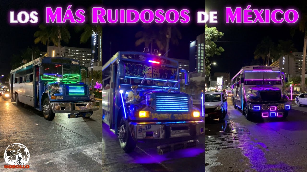 AGÁRRATE BIEN O SALDRÁS VOLANDO Transporte Publico Acapulco 2023 Los Camiones Mas Ruidosos de México
