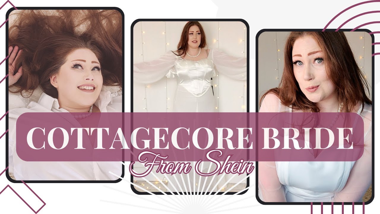 COTTAGECORE WEDDING DRESSES FROM SHEIN? I TRY BUDGET SHEIN WEDDING DRESSES SO YOU DON'T HAVE TO!