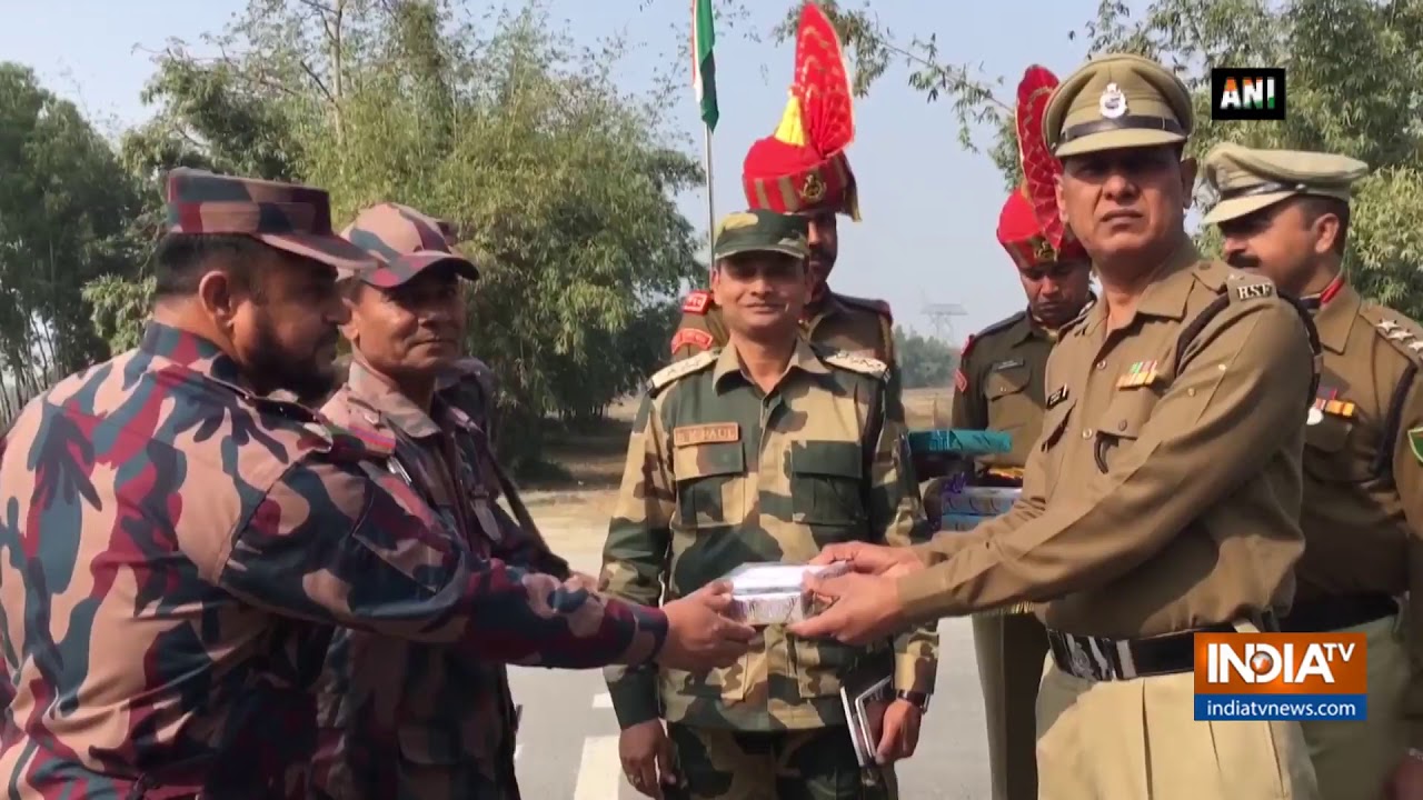 Republic Day 2020: BSP, BGB exchange sweets at Indo-Bangladesh border